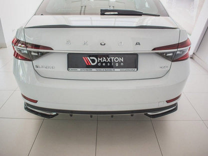 Maxton Design Skoda Superb MK3 Fl Hatchback / Estate (2019-) Rear Side Splitters