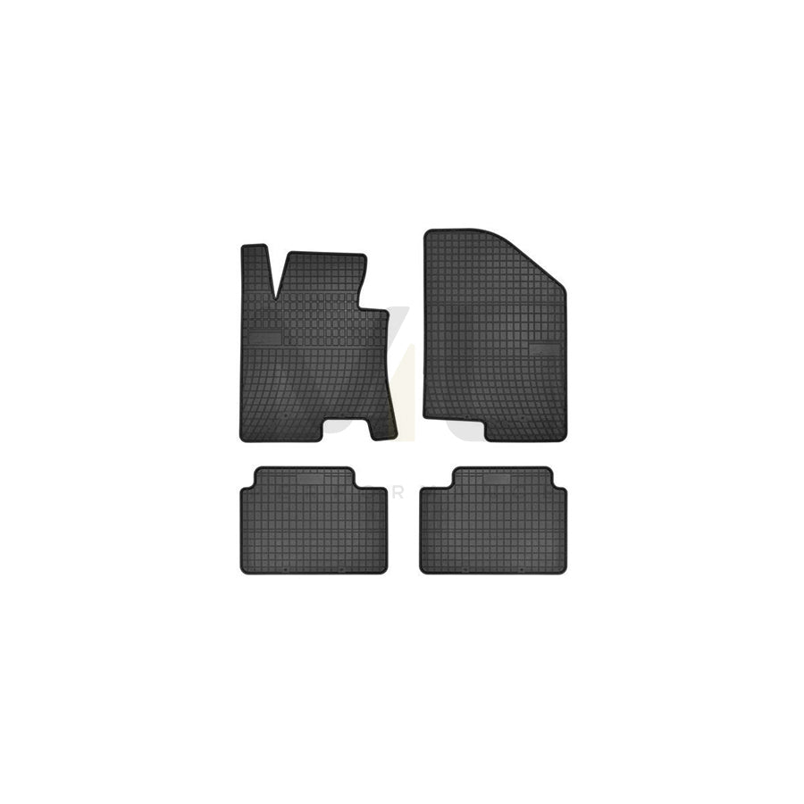 FROGUM Tailored 0430C Floor mat set for KIA CEE'D Elastomer, Front and Rear, Quantity: 4, Black | ML Performance Car Parts