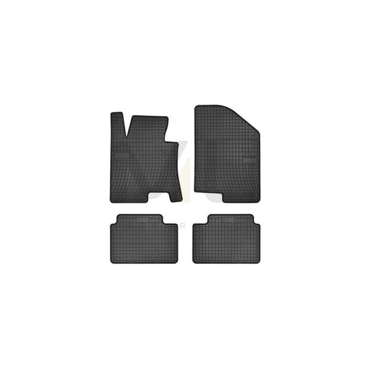 FROGUM Tailored 0430C Floor mat set for KIA CEE'D Elastomer, Front and Rear, Quantity: 4, Black | ML Performance Car Parts