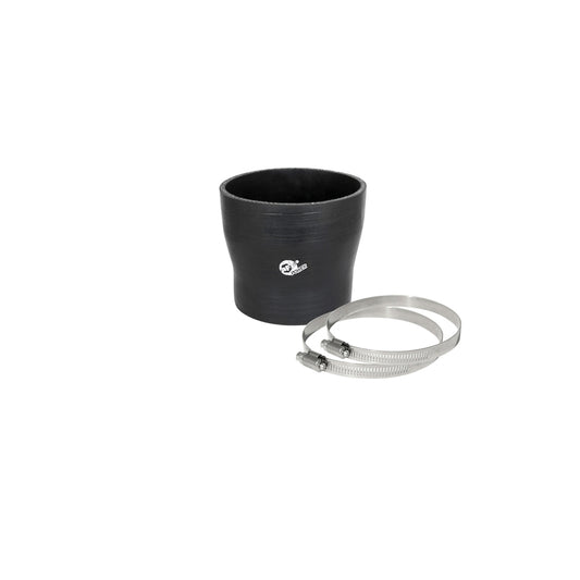  aFe 59-00083 (4 IN ID to 3-1/2 IN ID x 3-1/2 IN L) Straight Reducing Coupler - Black Replacement Coupling Kit  | ML Performance UK Car Parts