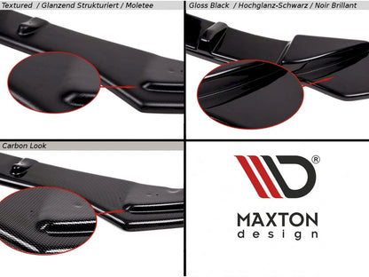Maxton Design Jaguar Xf (x250) MK1 Sportbrake S-pack (2012-2015) Side Skirts Splitters