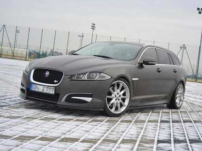 Maxton Design Jaguar Xf (x250) MK1 Sportbrake S-pack (2012-2015) Side Skirts Splitters