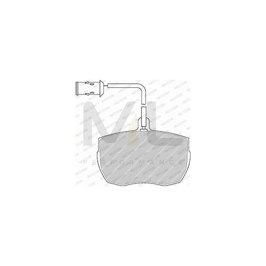 Ferodo Premier Eco Friction Fdb1322 Brake Pad Set Prepared For Wear Indicator, Without Accessories | ML Performance Car Parts