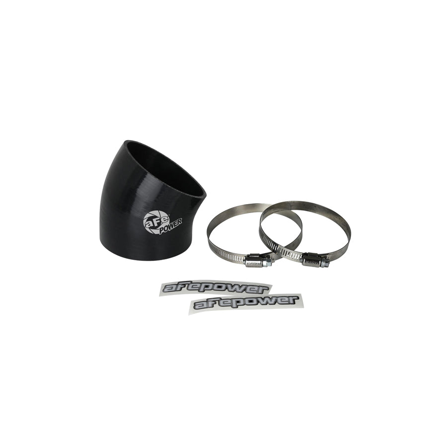  aFe 59-00122 (3-1/2 IN ID x 30 Deg.) Elbow Coupler - Black Replacement Coupling Kit  | ML Performance UK Car Parts