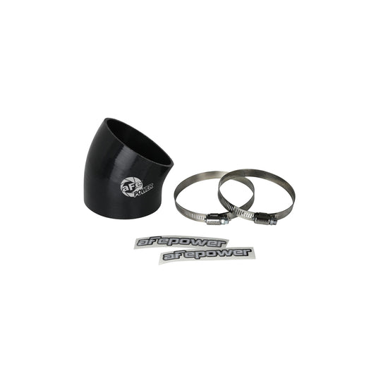  aFe 59-00122 (3-1/2 IN ID x 30 Deg.) Elbow Coupler - Black Replacement Coupling Kit  | ML Performance UK Car Parts