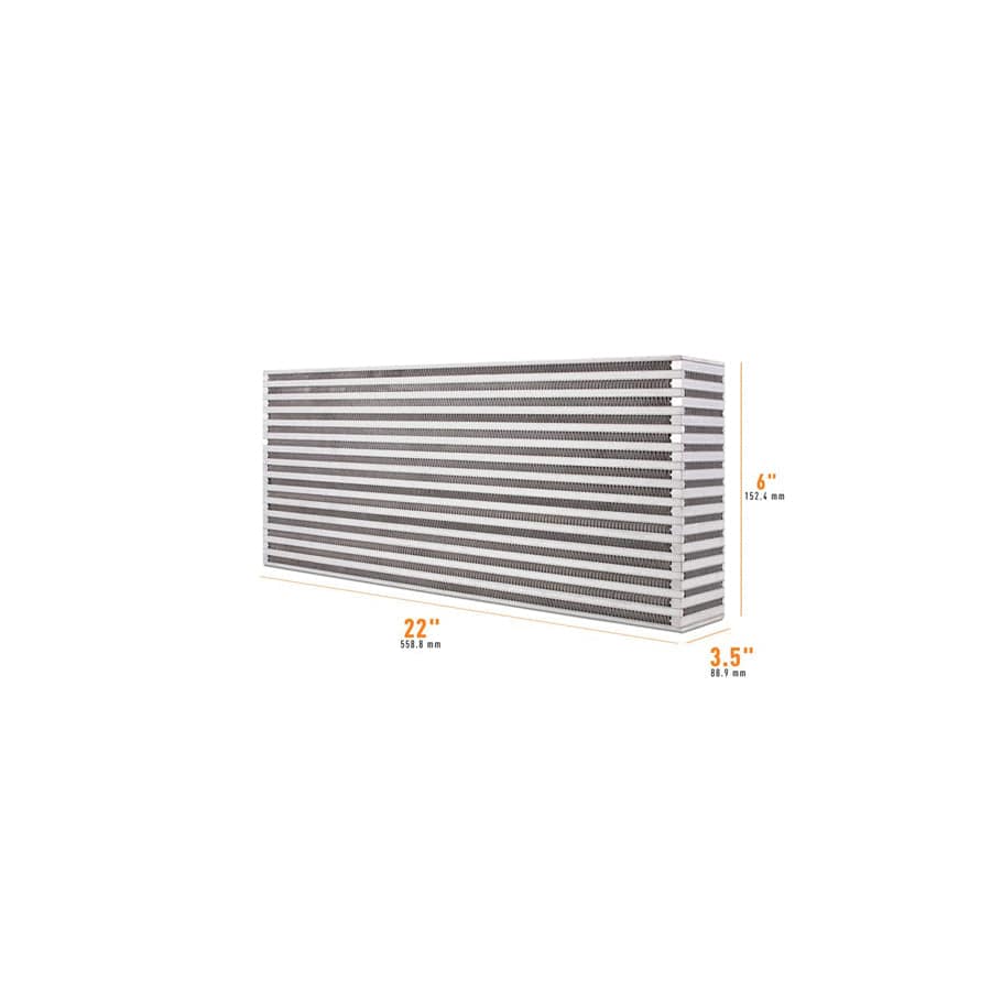 Mishimoto MMUIC-09 Universal Air-to-Air Intercooler Core - 22in / 6in / 3.5in