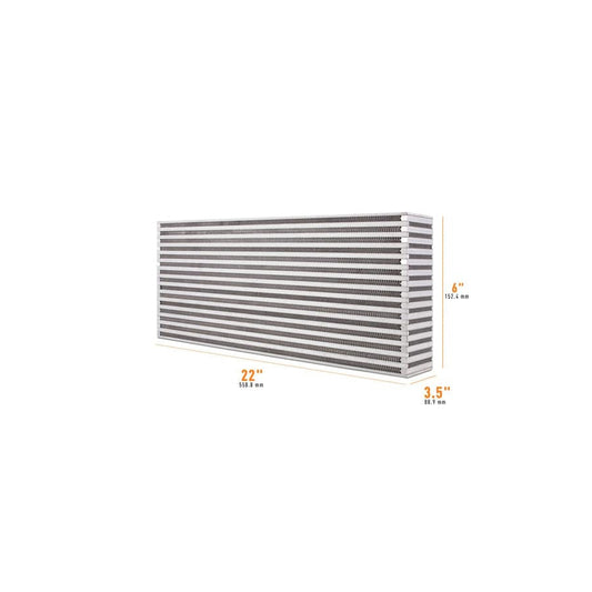 Mishimoto MMUIC-09 Universal Air-to-Air Intercooler Core - 22in / 6in / 3.5in