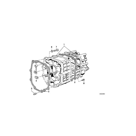 Genuine BMW 23121222359 E12 E28 Gasket Asbestos Free (Inc. 528i) | ML Performance UK Car Parts