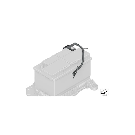 Genuine BMW 61219442117 F40 F44 Battery Cable, Negative, Ibs (Inc. 120dX, 118i & 228iX) | ML Performance UK