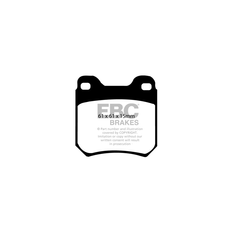 EBC DP3675C Opel Saab Vauxhall Redstuff Rear Brake Pads - ATE Caliper 2 | ML Performance UK Car Parts