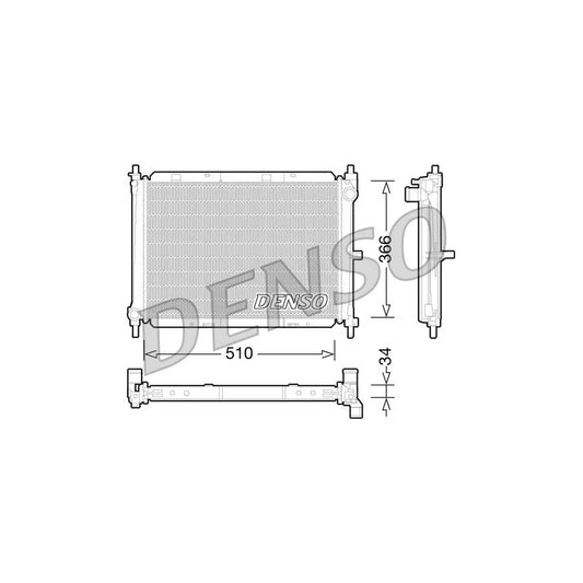 Denso DRM46038 Drm46038 Engine Radiator | ML Performance UK