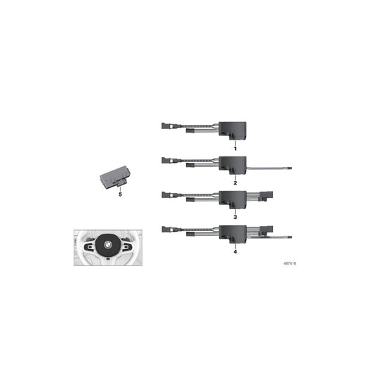 Genuine BMW 61317857782 F91 M F90 Control Unit, Steering Wheel Electronics (Inc. X3 M, X4 M & M5) | ML Performance UK