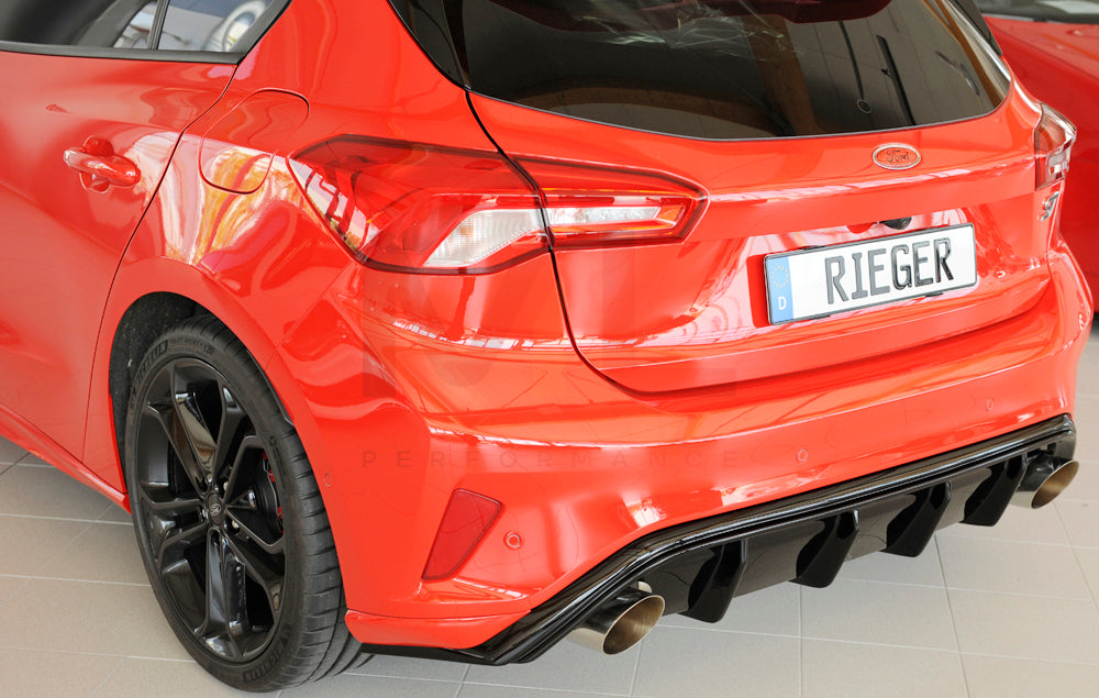Rieger 00088216 Ford DEH Focus 4 Rear Diffuser (Inc. Focus 4 ST) 10 | ML Performance UK Car Parts