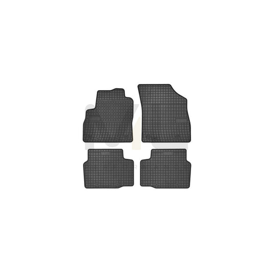 FROGUM Tailored 546832 Floor mat set for OPEL ASTRA Elastomer, Front and Rear, Quantity: 4, Black | ML Performance Car Parts
