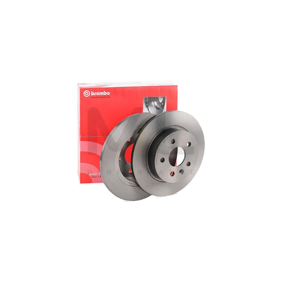BREMBO 08.D225.11 Brake Disc Solid, Coated | ML Performance Car Parts