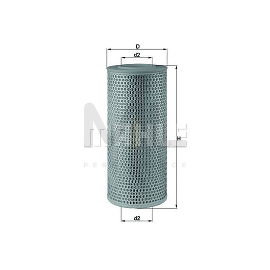 MAHLE ORIGINAL LX 610 Air Filter Filter Insert | ML Performance Car Parts