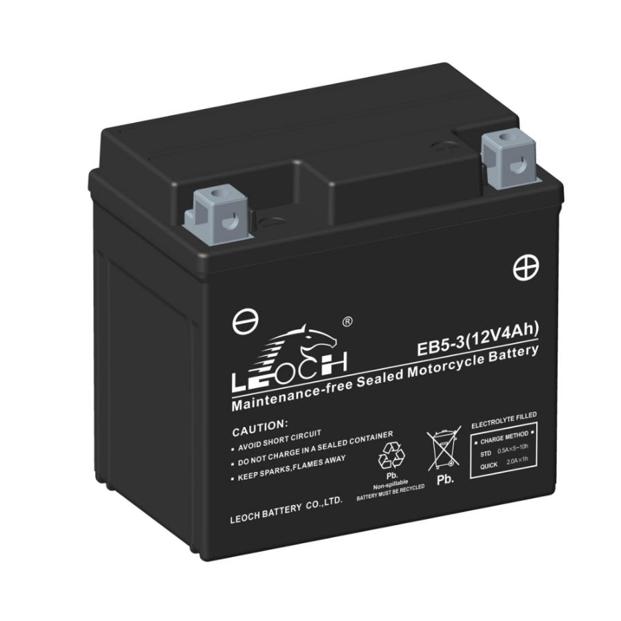 LT5-3 Leoch Powerstart AGM Motorcycle Battery | ML Performance UK Car Parts