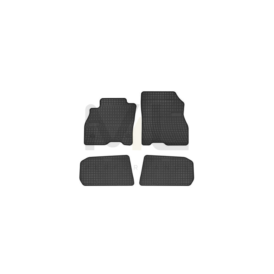 FROGUM Tailored 547532 Floor mat set for NISSAN Leaf I (ZE0) Elastomer, Front and Rear, Quantity: 4, Black | ML Performance Car Parts