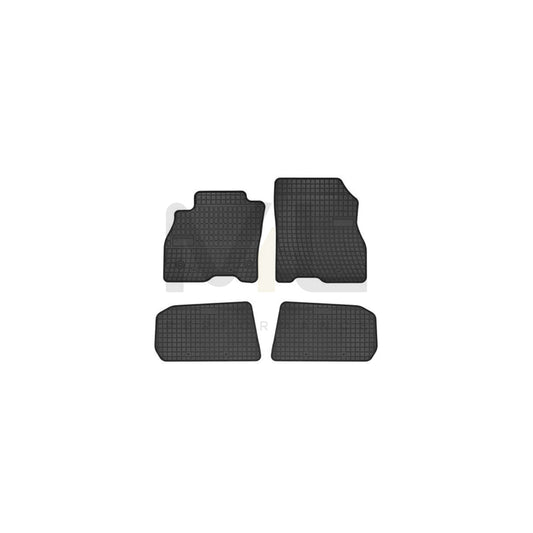FROGUM Tailored 547532 Floor mat set for NISSAN Leaf I (ZE0) Elastomer, Front and Rear, Quantity: 4, Black | ML Performance Car Parts