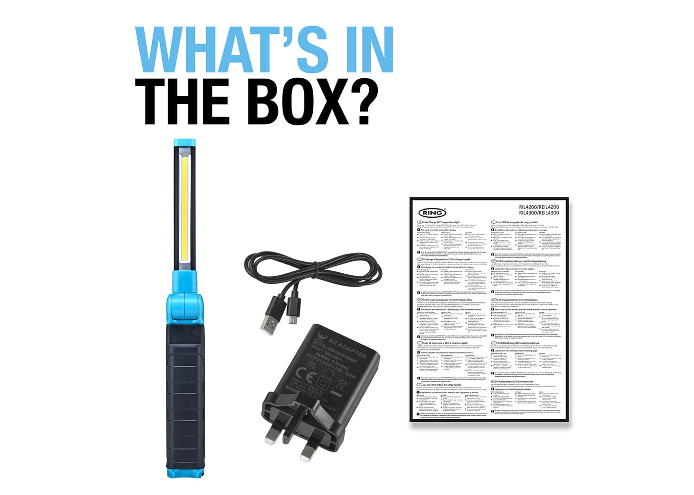 RING RIL4300 MAGFLEX SLIM FAST CHARGE LED | ML Performance