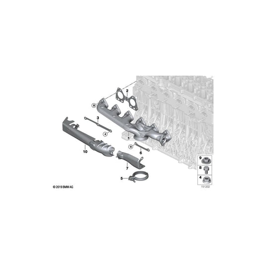 Genuine BMW 11627798105 E83 E93 Reinforcement Plate (Inc. 330d, X5 3.0d & 525xd) | ML Performance UK Car Parts