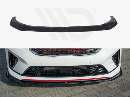 Maxton Design KI-CE-3-PRO-GT-FD3T Front Splitter V.3 Kia Proceed Gt MK 3 | ML Performance UK Car Parts