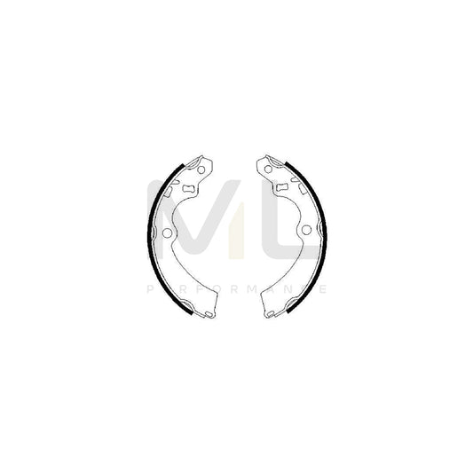 BOSCH 0 986 487 427 Brake Shoe Set | ML Performance Car Parts