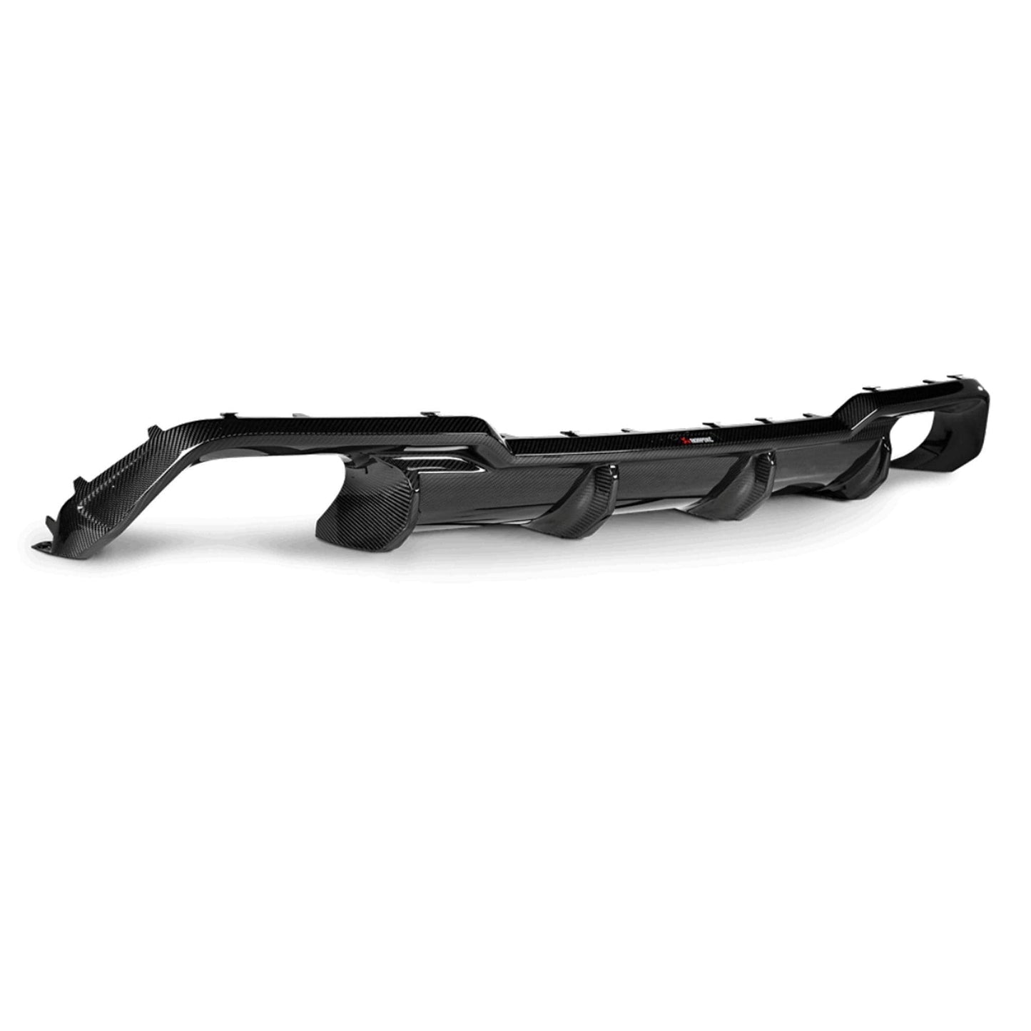 MANHART MH2F92521124G CARBON REAR DIFFUSER BY AKRAPOVIC (GLOSS) FOR BMW F9X M8 (COMPETITION)