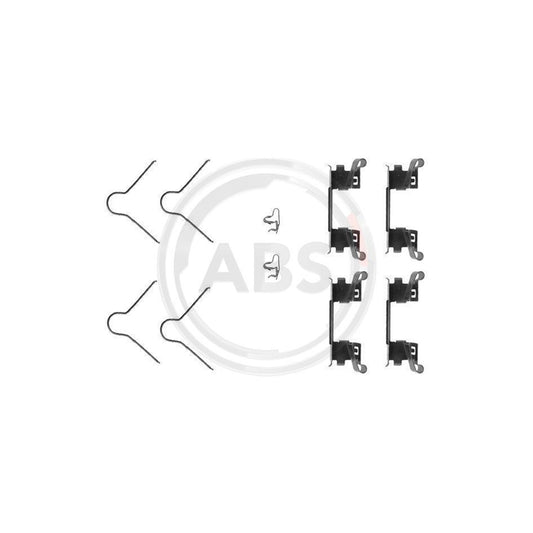 A.B.S. 1254Q Accessory Kit, Disc Brake Pads For Toyota Mr2 Ii Coupe (W20)