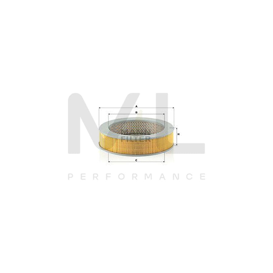 MANN-FILTER C 2868 Air Filter Filter Insert | ML Performance Car Parts