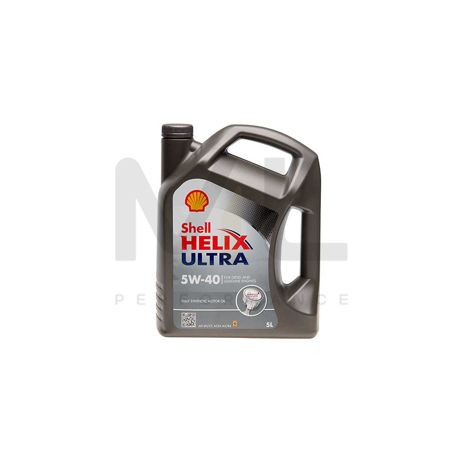 Shell Helix Ultra Engine Oil - 5W-40 - 5Ltr Engine Oil ML Performance UK ML Car Parts