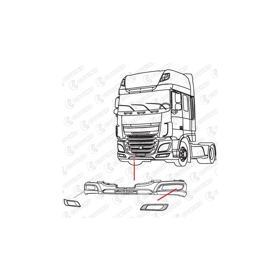 Covind Xf6/ 95 Frame, Headlight | ML Performance UK