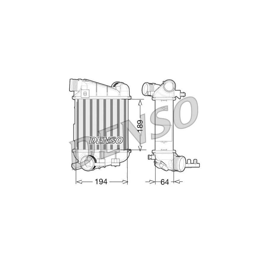 Denso DIT02027 Dit02027 Intercooler For Audi A4 | ML Performance UK