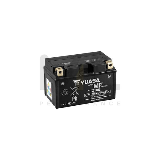 Yuasa TTZ10S 12v VRLA Motorbike & Motorcycle Battery | ML Performance UK Car Parts