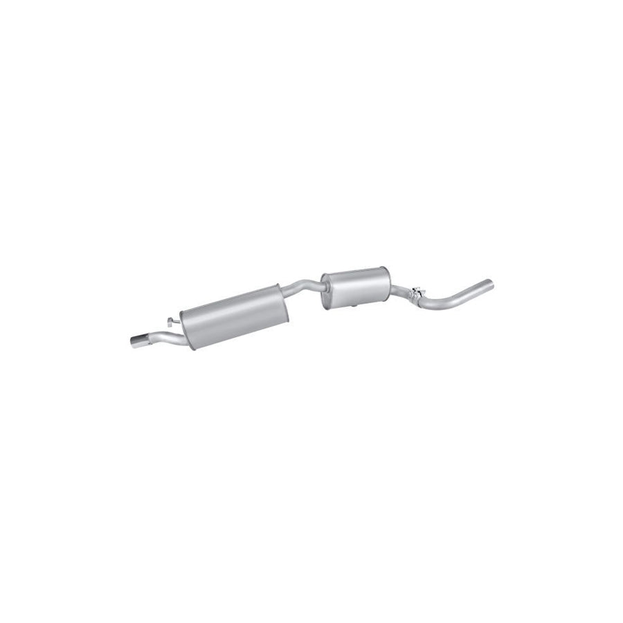 Hella 8LD 366 028-741 Rear Silencer For Fiat Uno Hatchback (146)