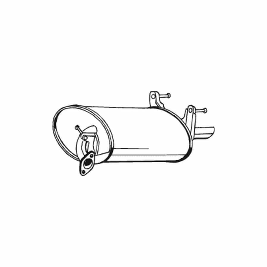 Bosal 228-427 Rear Silencer For Toyota Corolla