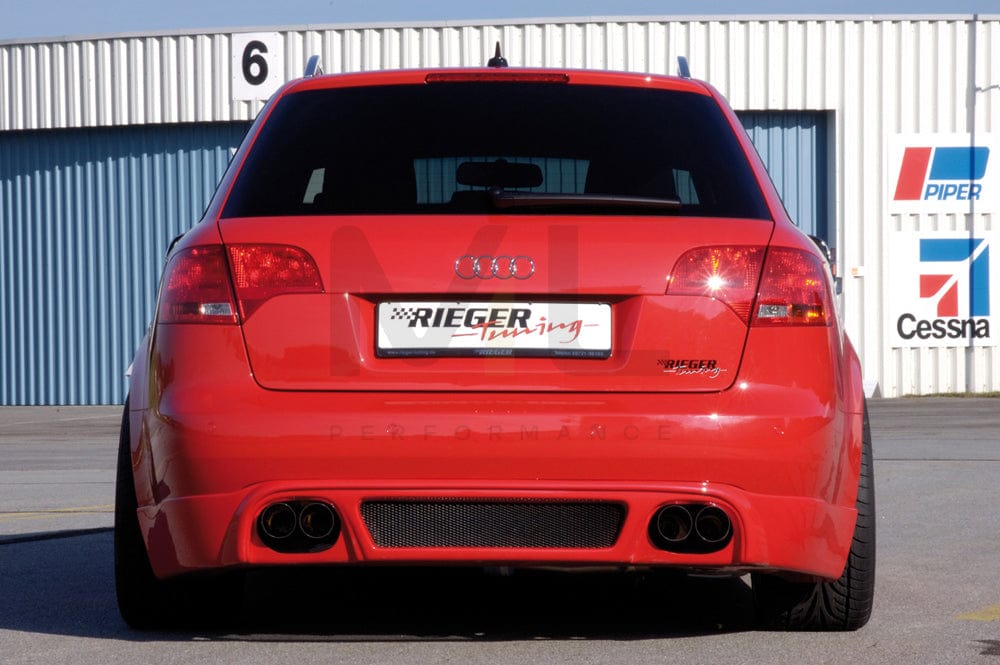 Rieger 00055226 Audi 8E B7 A4 Rear Diffuser 2 | ML Performance UK Car Parts