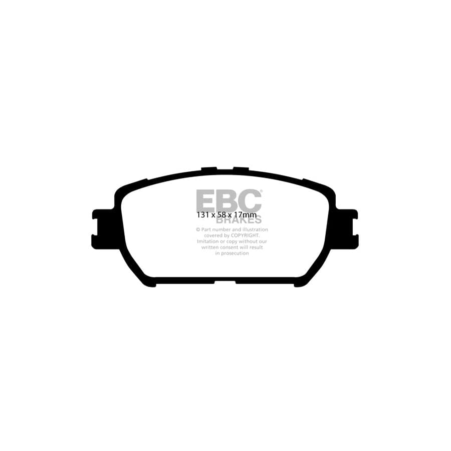 EBC PDKF1924 Toyota Camry Ultimax Front Brake Pad & Plain Disc Kit 2 | ML Performance UK Car Parts