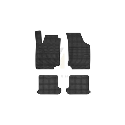 FROGUM Tailored 402003 Floor mat set for VW GOLF Elastomer, Front and Rear, Quantity: 4, Black | ML Performance Car Parts