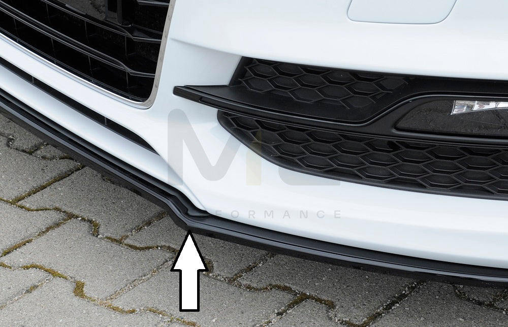 Rieger 00088116 Audi 8V Front Splitter (A3 & S3) 9 | ML Performance UK Car Parts