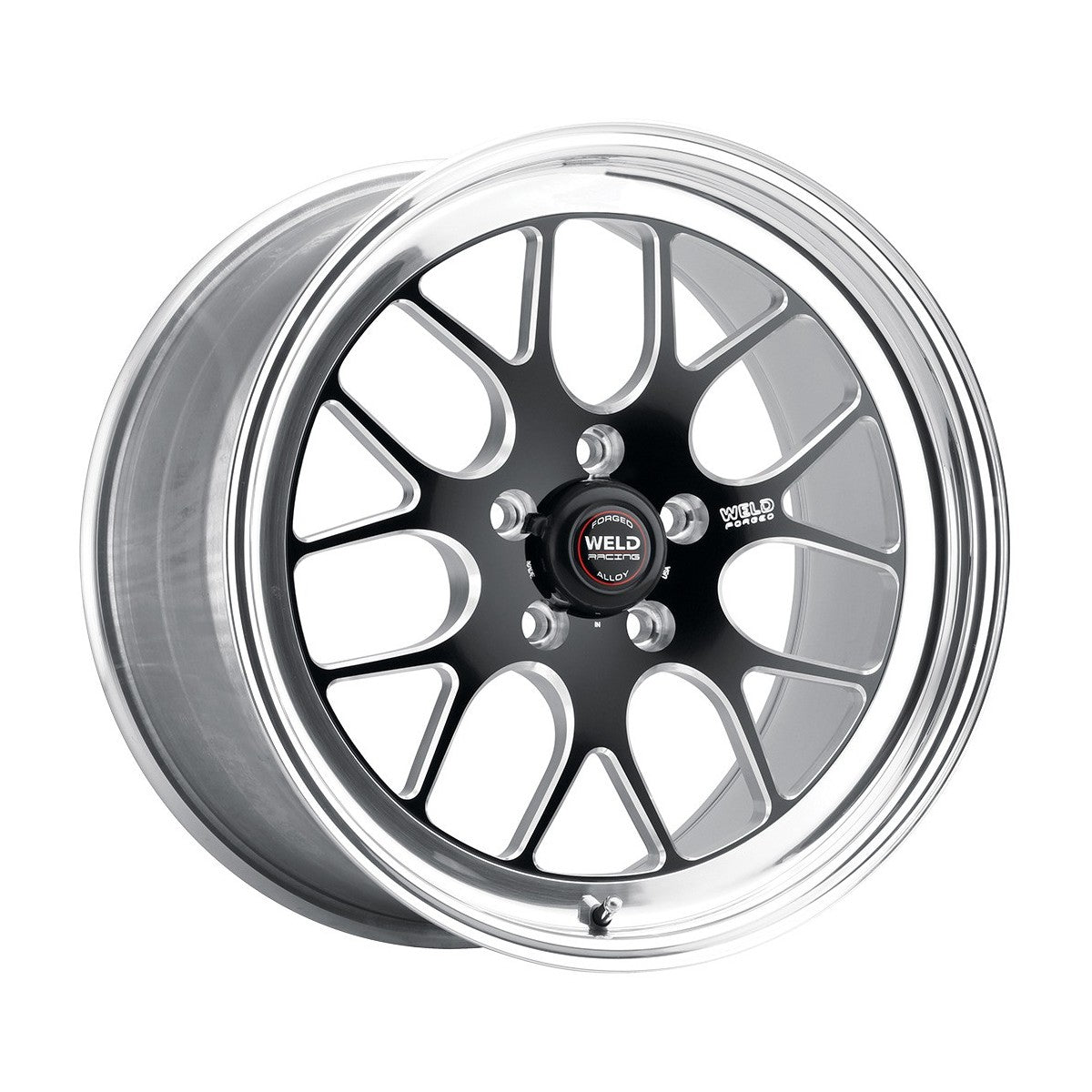 Weld 77LB8110B52A S77 Wheel 18x11 5x4.75 ET-20 BS5.2 Black Center - Polished Shell