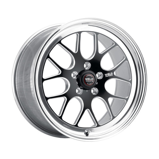 Weld 77LB8110B52A S77 Wheel 18x11 5x4.75 ET-20 BS5.2 Black Center - Polished Shell