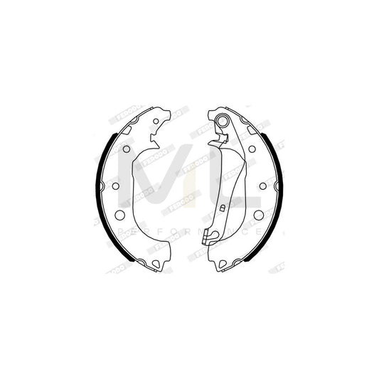 FERODO FSB4319 Brake Shoe Set for FORD Ecosport Mk2 | ML Performance Car Parts