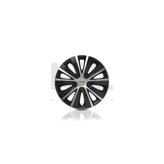 Goodyear MONACO GOD9053 Wheel trims 14 Inch Black/Silver | ML Performance Car Parts