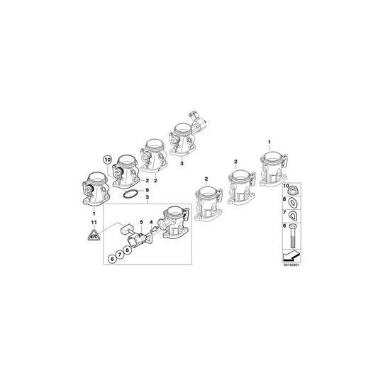 Genuine BMW 13547834369 E90 E92 E61 Washer (Inc. M6, M3 & M5) | ML Performance UK Car Parts