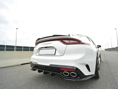 Maxton Design KI-ST-1-GT-RS1T Rear Valance Kia Stinger Gt (2017-19) | ML Performance UK Car Parts