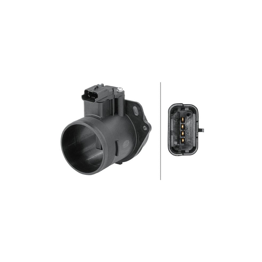Hella 8ET 358 095-651 Mass Air Flow Sensor