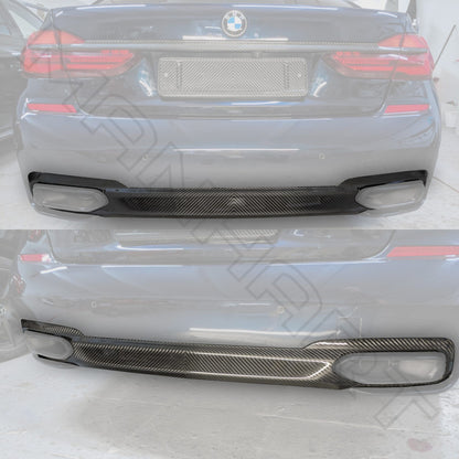 MANHART MH2G1121204 CARBON REAR DIFFUSER FOR BMW G1X 7-SERIES