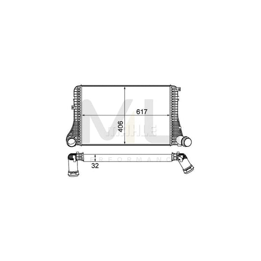 MAHLE ORIGINAL CI 387 000P Intercooler | ML Performance Car Parts