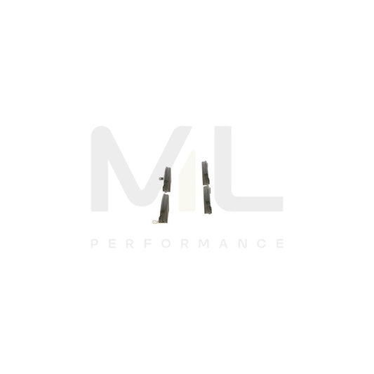 Bosch 0986495218 Brake Pad Set With Acoustic Wear Warning, With Mounting Manual BP1516 | ML Performance Car Parts